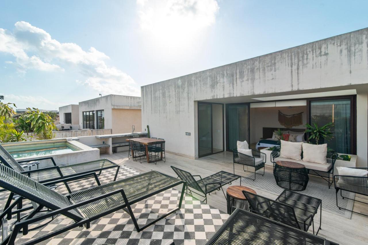 305 Luxury Penthouse With Private Pool Lägenhet Tulum Exteriör bild